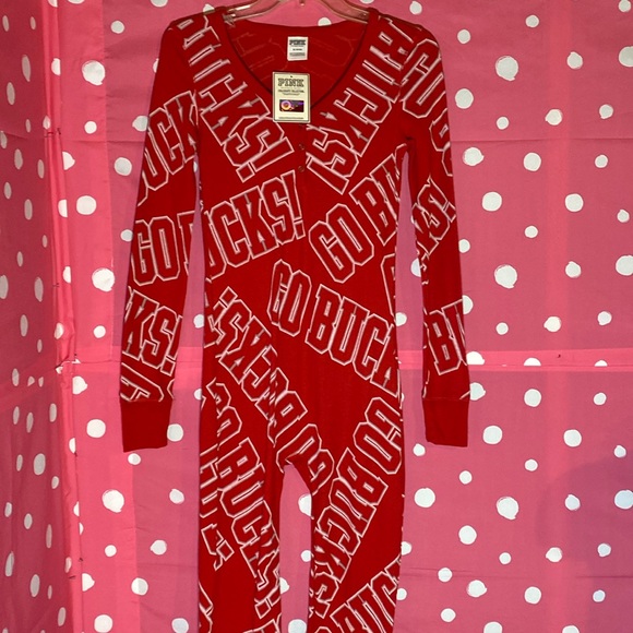 Sweat-shirt Victoria's Secret Pink Ohio State - Col V Et Boutons - Avec étiquettes